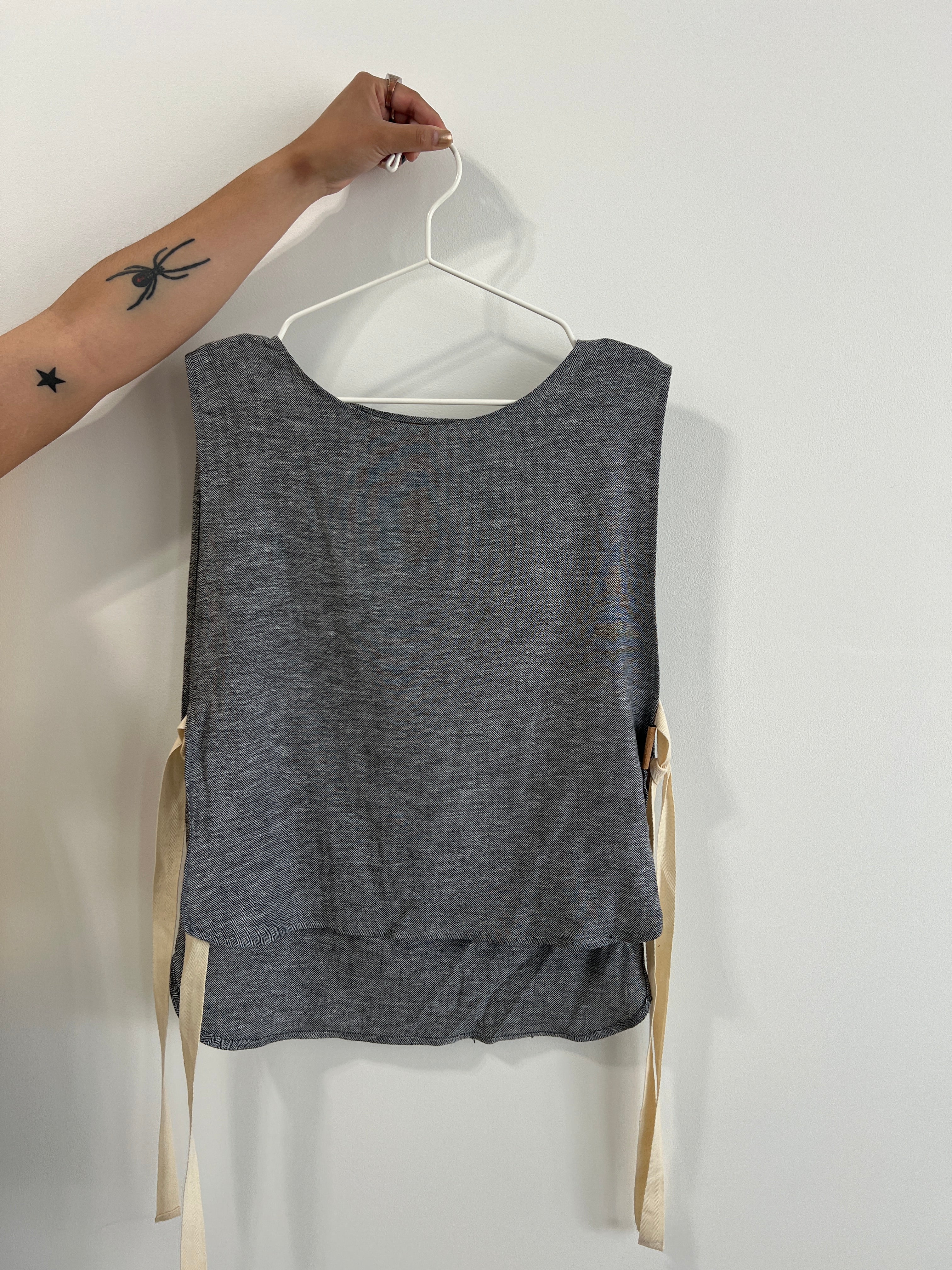 Tie Top Vest Tank