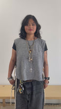 Load and play video in Gallery viewer, Tie Top Vest Tank
